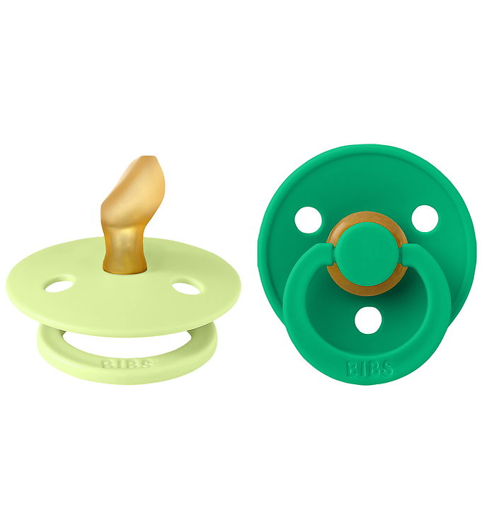 BIBS Colour Sutter - Str. 1 - Anatomisk - 2-pak - Matcha/Cactus