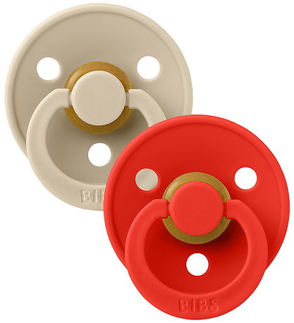 BIBS Colour Sutter - Str. 1 - Anatomisk - 2-pak - Vanilla/Candy