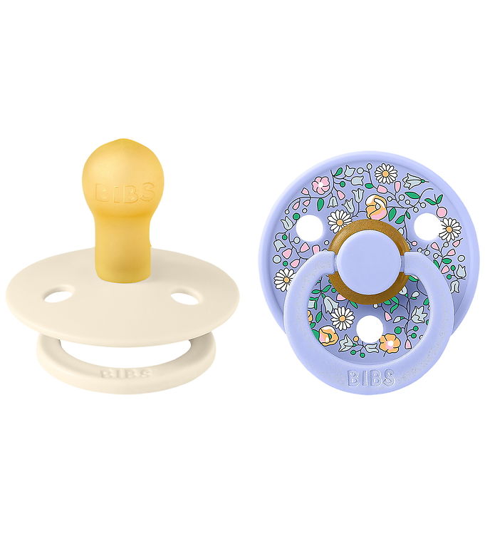 BIBS x Liberty Colour Sutter - Str. 1 - Rund - 2-pak - Chloe - I