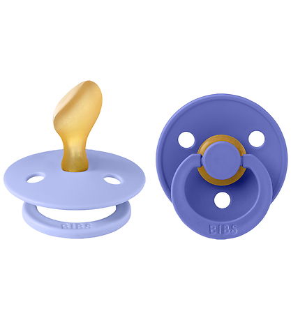BIBS Colour Sutter - Str. 2 - Anatomisk - 2-pak - Hush/Grape