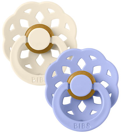 BIBS Boheme Sutter - Str. 1 - Rund - 2-pak - Ivory/Hush