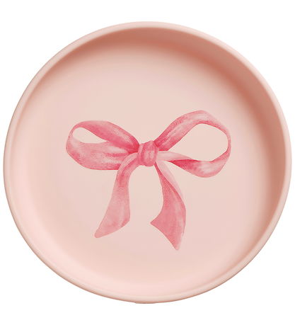 Elodie Details Spisesæt - 3 dele - Silikone - Rosy Bow