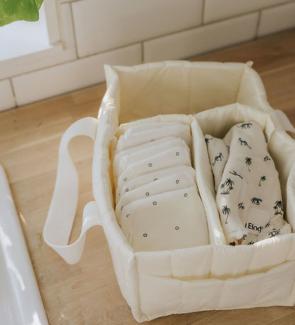 Elodie Details Pusleopbevaring - 30x22 cm - Creamy White