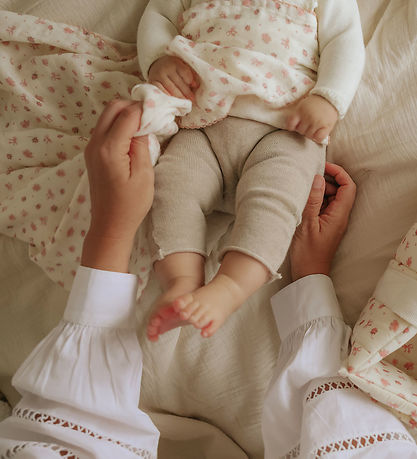 Elodie Details Babysvøb - 80x80 cm - Bambus - Petit River Rose