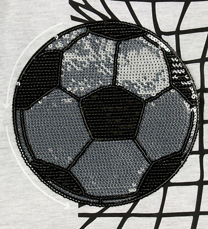 Name it Bluse - NkmDorak - Light Grey Melange