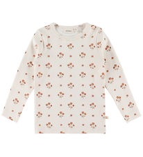 Lil' Atelier Blouse - Lace - NmfLayo - Coconut Milk/Flower Pin