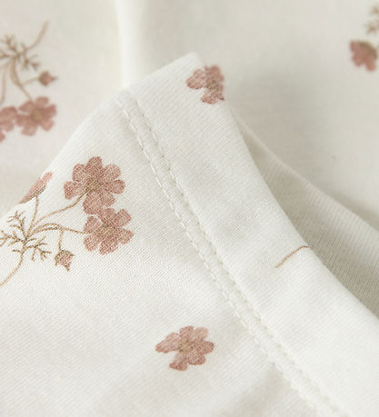 Lil Atelier Leggings - NbfLayo - Coconut Milk/Flower Pink