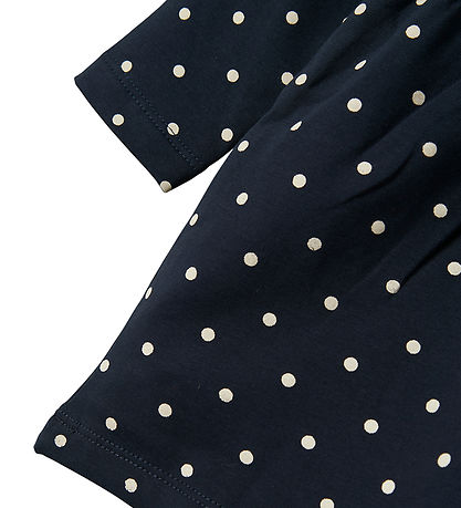 Name it Kjole - NmfDavina - Dark Sapphire/w. Bright white