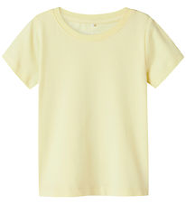 Name it T-shirt - NmfVibbi - Pastel Yellow