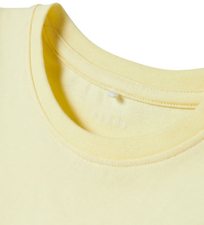 Name it T-shirt - NmfVibbi - Pastel Yellow