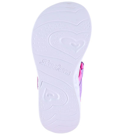 Skechers Sandaler - Girls Heart - m. Lys - Lavender/Pink