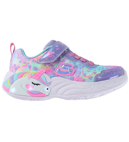 Skechers Sko - Girls Unicorn Dreams - Lavender/Multi
