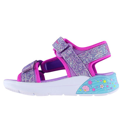 Skechers Sandaler - Girls Mermaid Dreams - m. Lys - Lavender Mul
