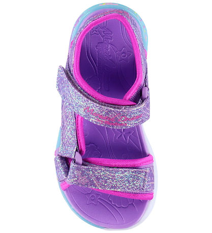 Skechers Sandaler - Girls Mermaid Dreams - m. Lys - Lavender Mul