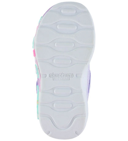 Skechers Sko - Girls Lil Butterfly - m. Lys - Lavender/Multi