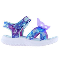 Skechers Sandaler - Butterfly Brites - Blue/Multi