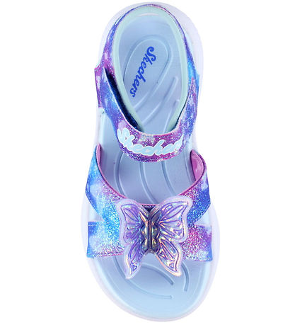 Skechers Sandaler - Butterfly Brites - Blue/Multi