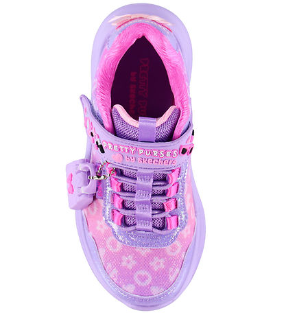 Skechers Sko - Girls Power Jams - Lavender/Multi