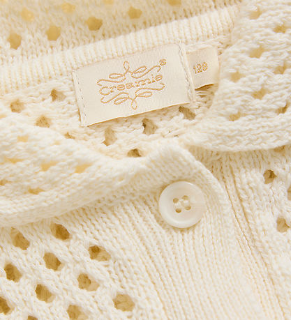 Creamie Cardigan - Strik - Buttercream