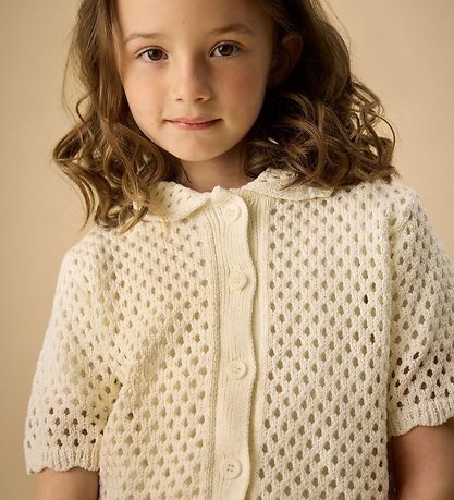 Creamie Cardigan - Strik - Buttercream