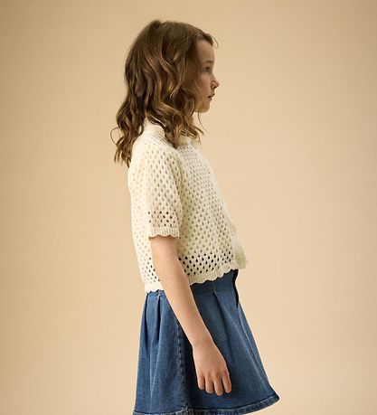 Creamie Cardigan - Strik - Buttercream
