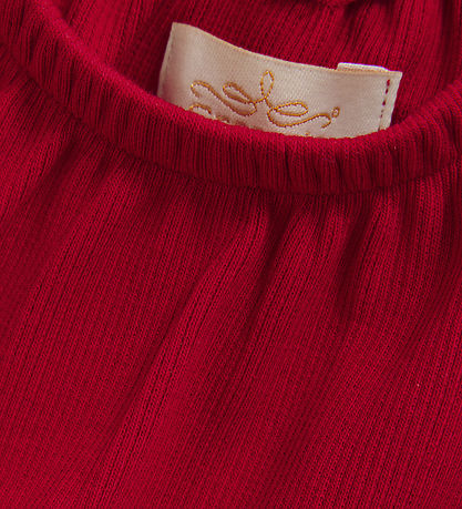 Creamie T-shirt - Rib - Chili Red