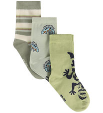 Minymo Strømper - 3-Pak - White Jade