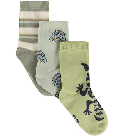 Minymo Strømper - 3-Pak - White Jade