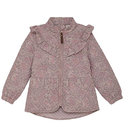 En Fant Termojakke - AOP - Cloud Gray