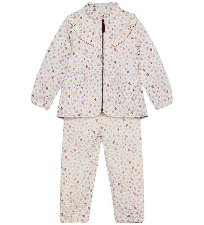 En Fant Termotøj - Eggnog m. Hjerter billede