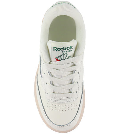Reebok Sko - Club C - Chalk/Green