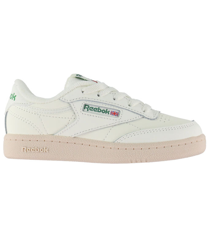 Reebok Sko - Club C - Chalk/Grøn