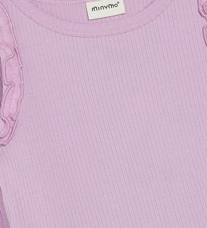 Minymo Tanktop - Rib - Violet Dusk
