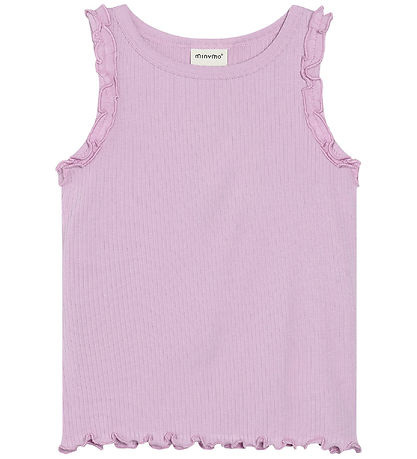 Minymo Tanktop - Rib - Violet Dusk