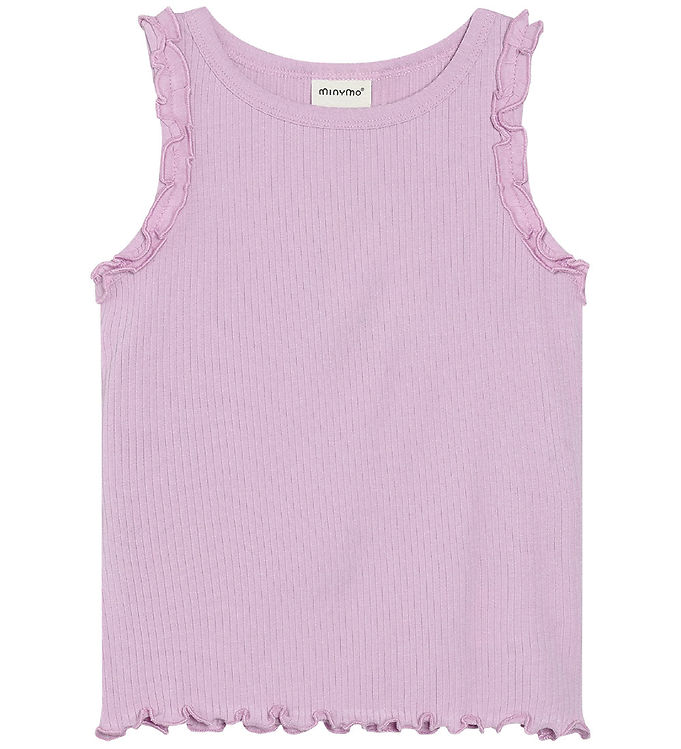 Minymo Top - Rib - Violet Dusk