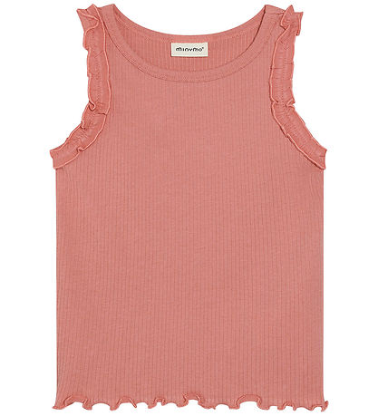 Minymo Tanktop - Rib - Rosetta