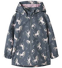 Name It Overgangsjakke - Noos - NmfMaxi - Vintage Indigo/Horse