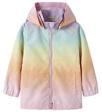 Name It Overgangsjakke - Noos - NmfMaxi - Pink Lavender/Flowy Ra