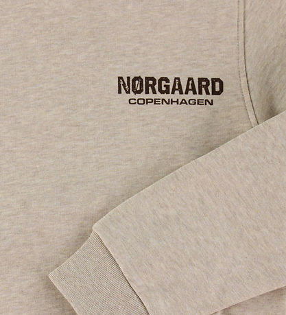 Mads Nørgaard Sweatshirt - Solo - Brown Melange