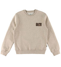 Mads Nørgaard Sweatshirt - Talinka - Brown Melange