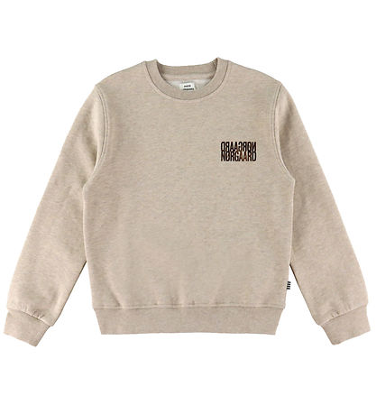 Mads Nørgaard Sweatshirt - Talinka - Brown Melange