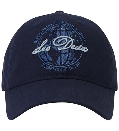 Les Deux Cap - Globe Logo - Dark Navy