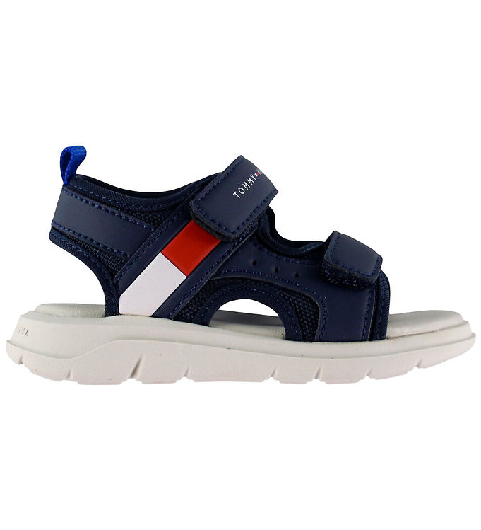 Tommy Hilfiger Sandaler – Quest – Navy m. Logo