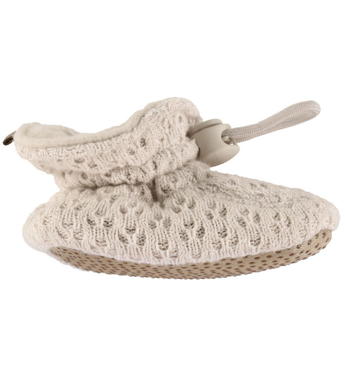 Melton Futter - Ecru m. Glitter billede