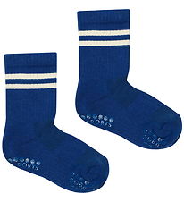 GoBabyGo Strømper - Non-Slip - Sport - True Blue