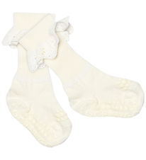 GoBabyGo Skridsikre Strømper - Viscose/Bamboo - Snow White m. Bl
