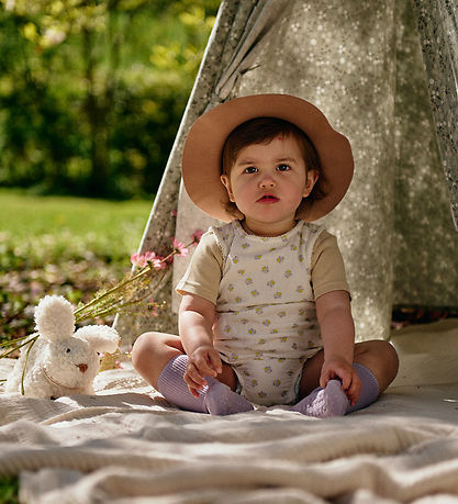 GoBabyGo Strømper - Non-Slip - Viscose/Bamboo - Lavender Grey