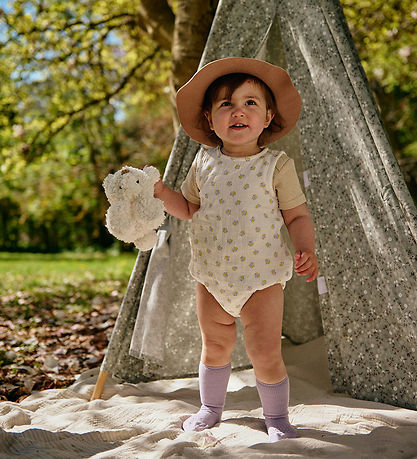 GoBabyGo Strømper - Non-Slip - Viscose/Bamboo - Lavender Grey