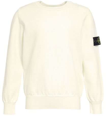 Stone Island Bluse - Strik - Hvid