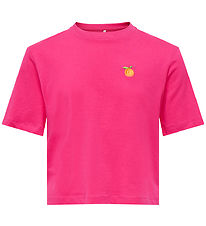 Kids Only T-paita - KogRex - Pink Yarrow/Oranssi